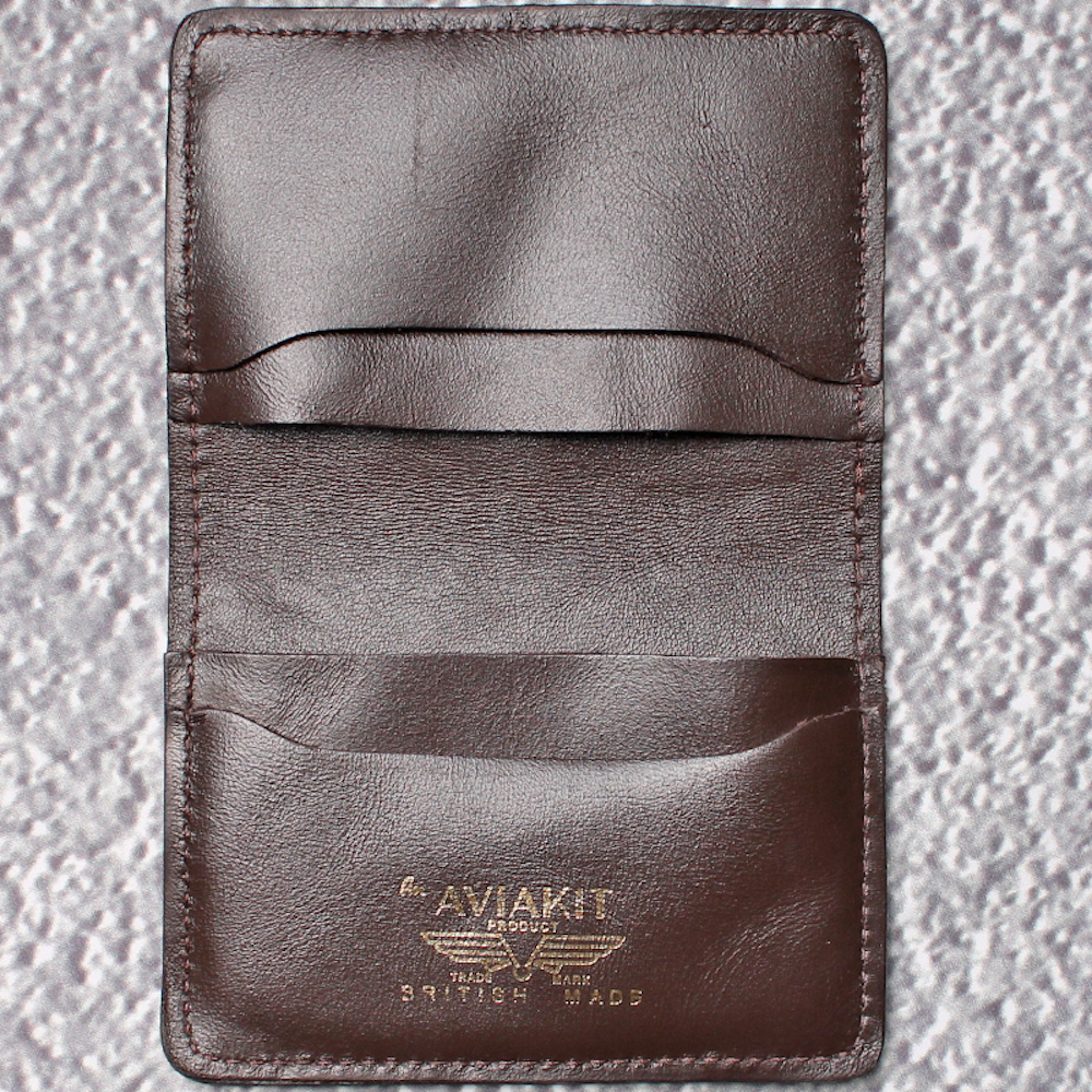Leather card case