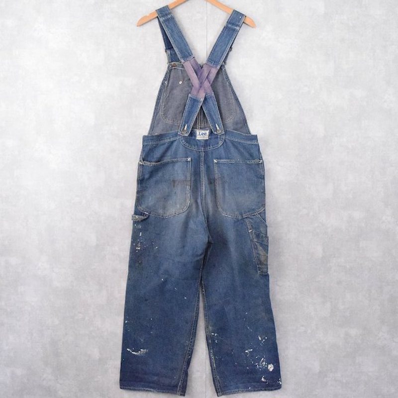 40's Lee JELT DENIM ロングL×ハウスタグ ローバック デニムオーバーオール - 名古屋 Snap Magazine | スナマグ