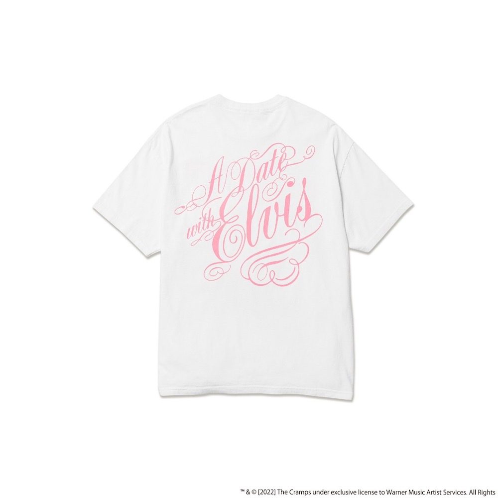 "Date with Elvis" TEE WHITE