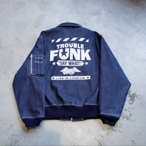 TROUBLE FUNK modified denim jacket