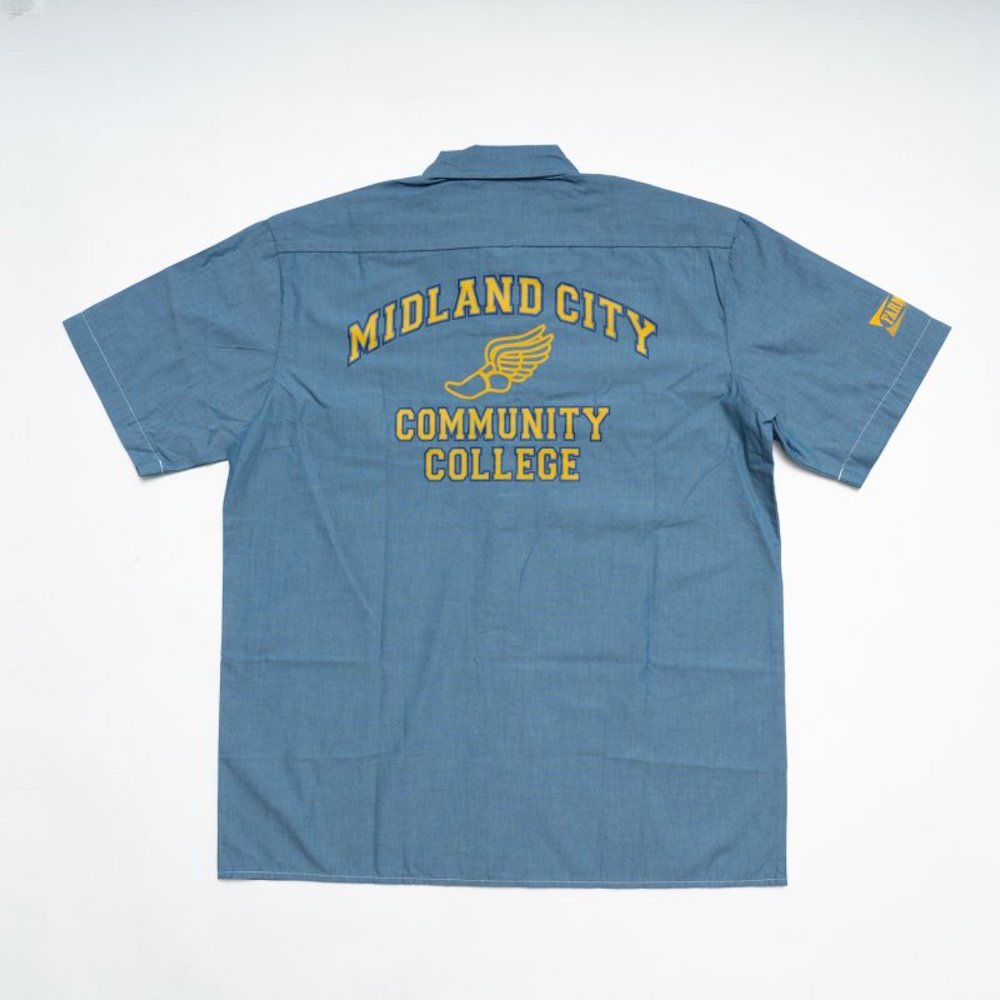 Midland City Community College Short sleeve work shirts