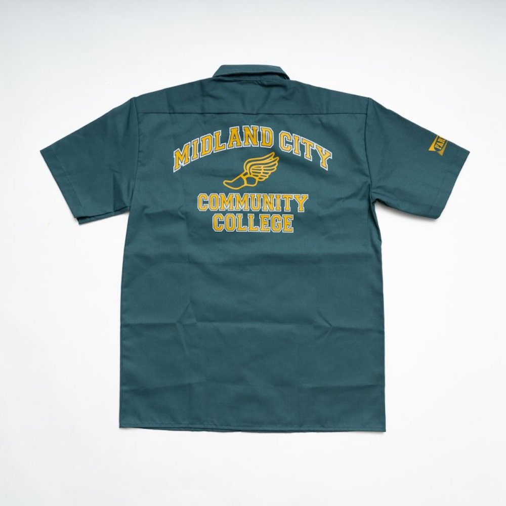 Midland City Community College Short sleeve work shirts