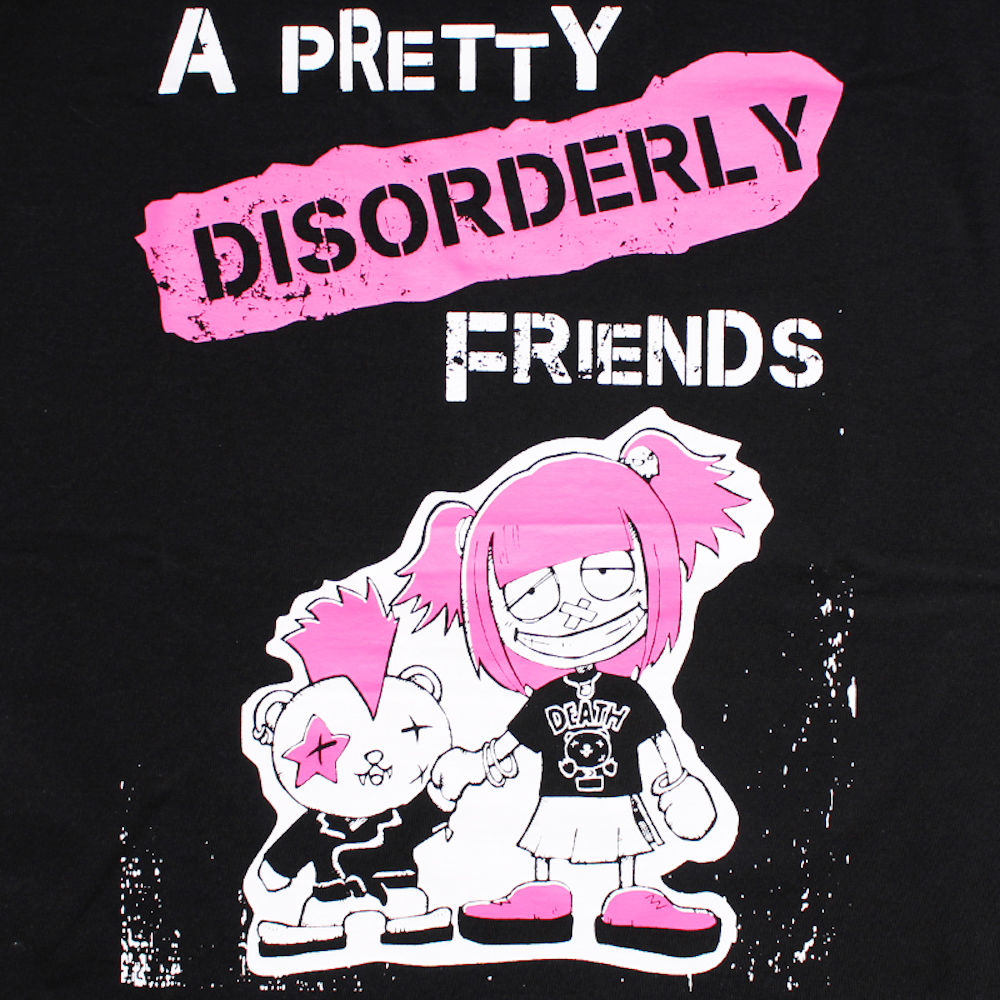 A PRETTY DISORDERLY FRIENDS Tシャツ