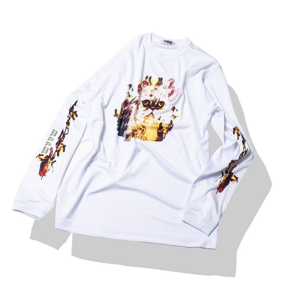 KMMK Collage Graphic Long Sleeve Tee