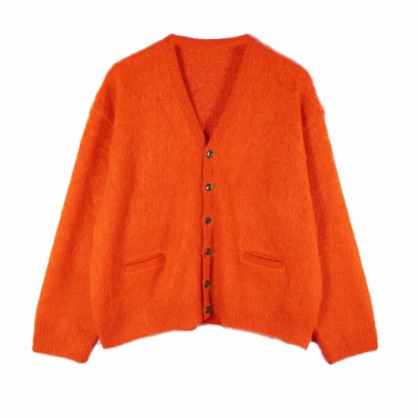 “Mohair Knit Wide Cardigan”