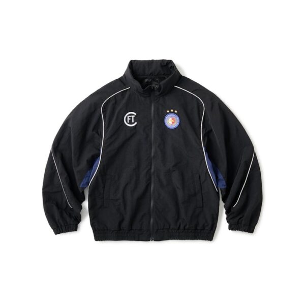 SUPPLEX®︎ NYLON TRACK JACKET “BLACK”